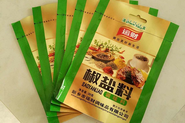 调味品包装袋的几大性能